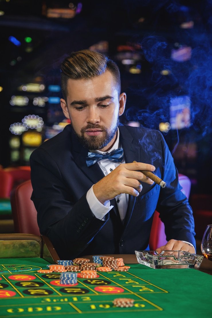 Dealer live casino profesional memimpin permainan blackjack di ledak77