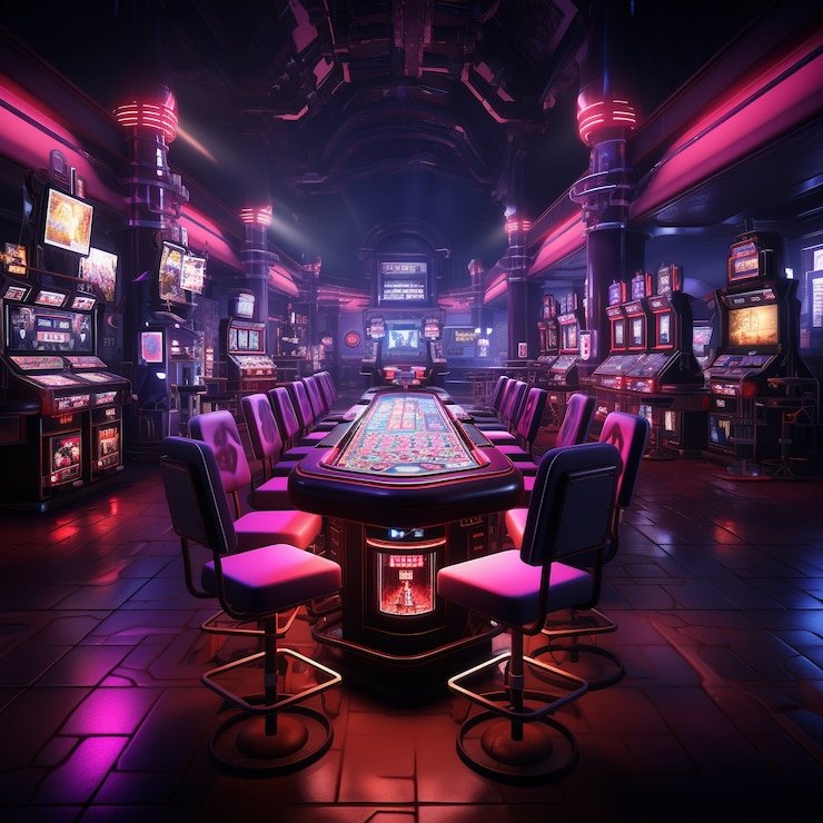 Tampilan interaktif dealer live casino dengan grafis modern dan streaming berkualitas